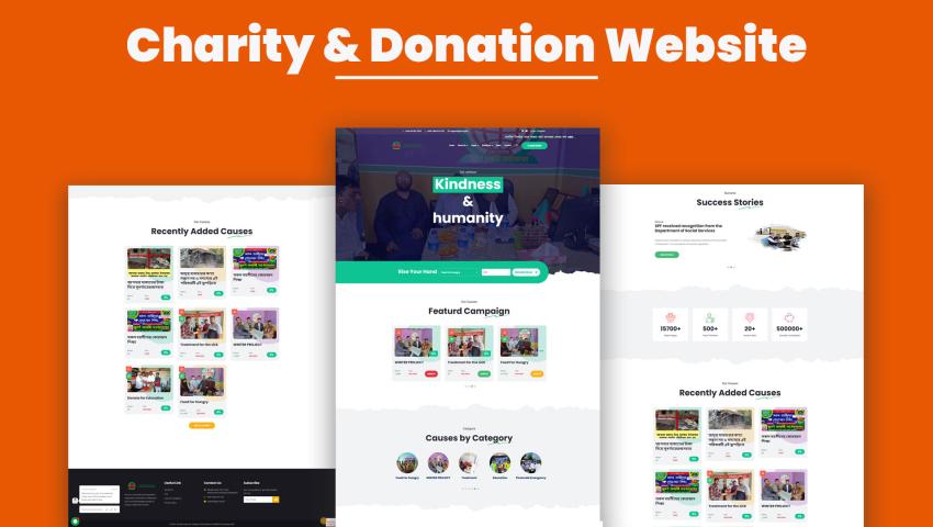 Charity and Donation Website